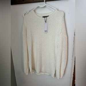 Sanctuary Cream Knit Sweater